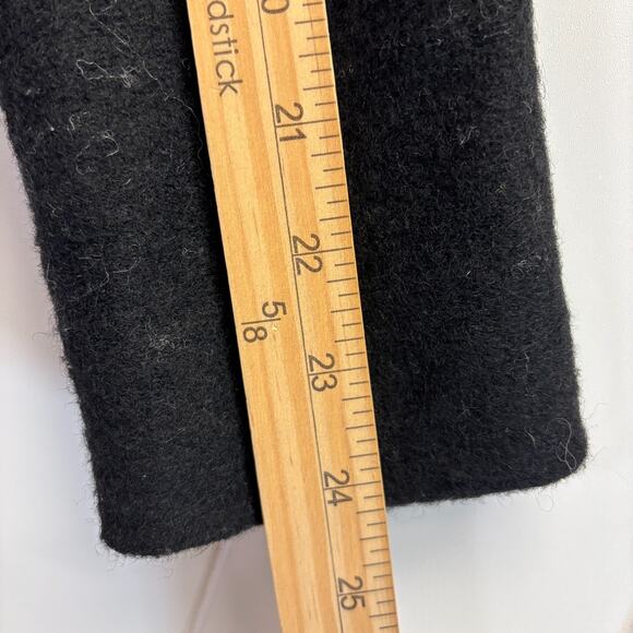 Armani Exchange Womens Winter Outdoors Cozy Wool Blend Ombre Peacoat Size M Chic - Picture 6 of 7